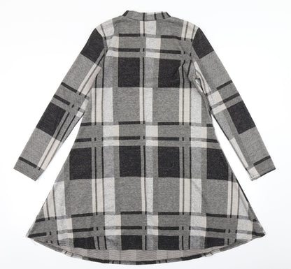 Atmosphere Womens Black Plaid  Fit & Flare  Size 8