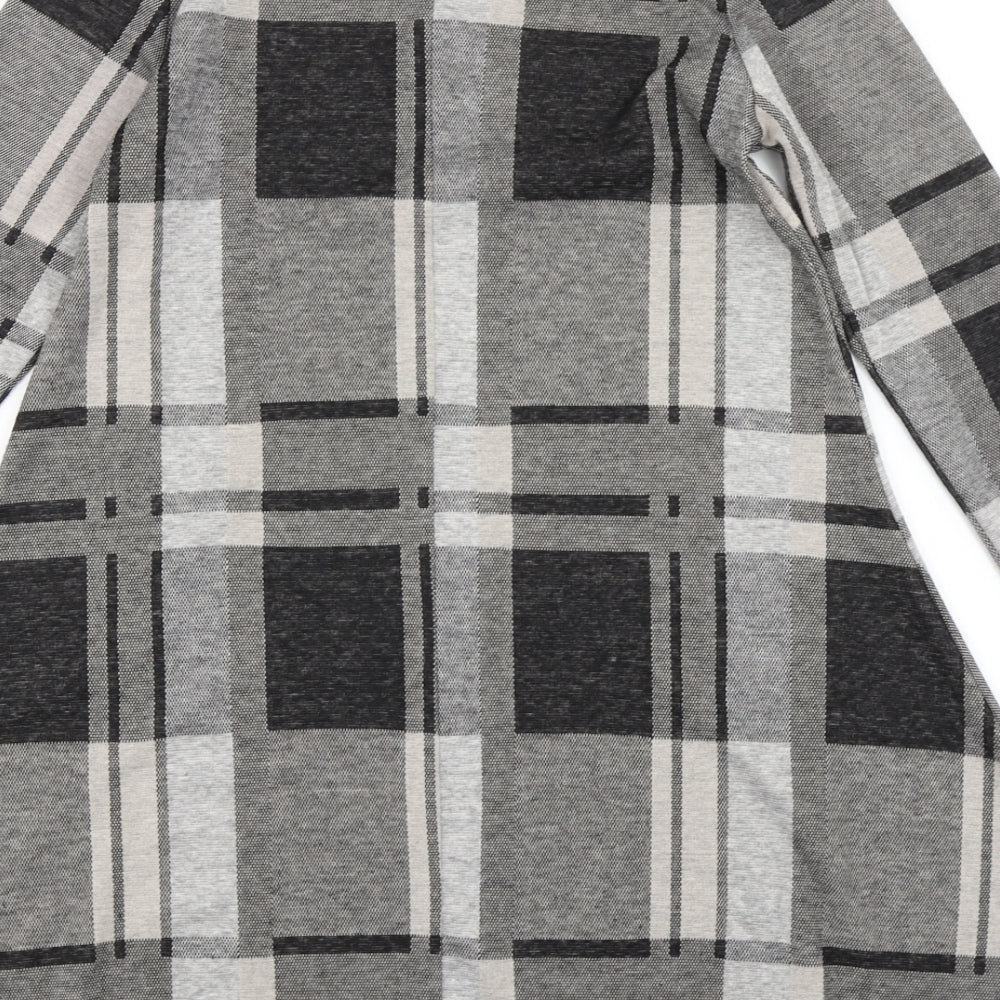 Atmosphere Womens Black Plaid  Fit & Flare  Size 8
