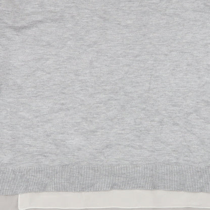 mint velevet Womens Grey   Pullover Jumper Size 10