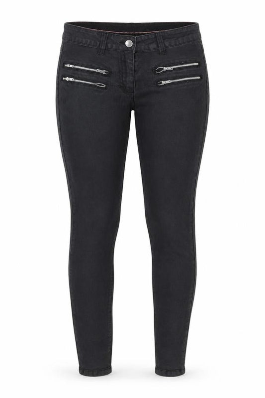 Womens UK Size 10 South Regular Fit Skinny Black Jeans