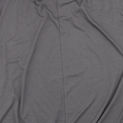 Womens UK Size M Rainbow Grey Basic T-Shirt