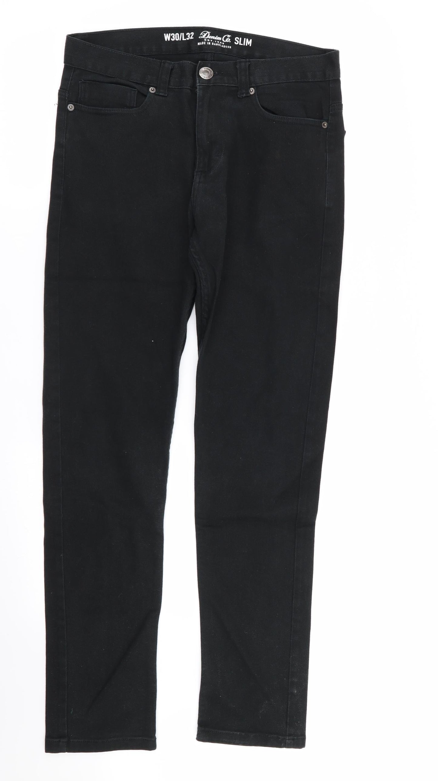 denim and co Mens Black   Skinny Jeans Size 30 in L32 in