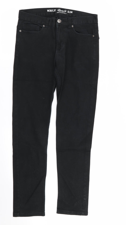 denim and co Mens Black   Skinny Jeans Size 30 in L32 in