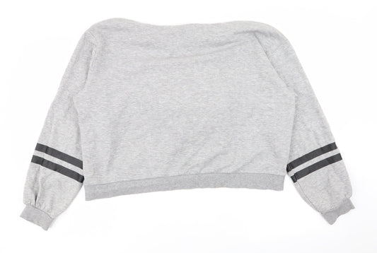 Divided by H&M Womens Grey   Pullover Jumper Size L