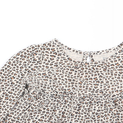 Gap Girls Multicoloured Animal Print  Fit & Flare  Size 6-9 Months