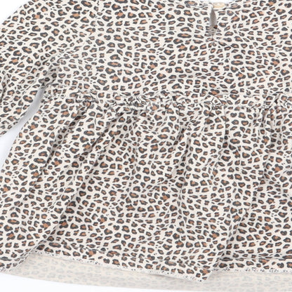Gap Girls Multicoloured Animal Print  Fit & Flare  Size 6-9 Months