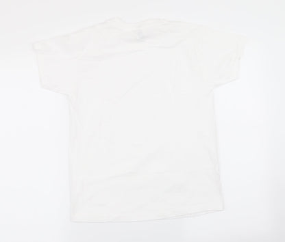 Fruit of the Loom Boys White   Basic T-Shirt Size 9-10 Years