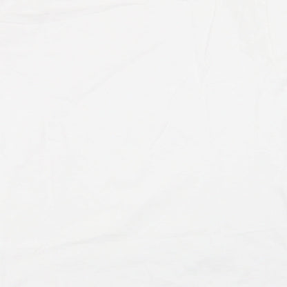 Fruit of the Loom Boys White   Basic T-Shirt Size 9-10 Years