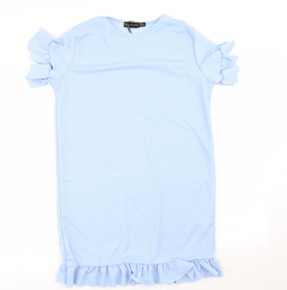 I SAW IT FIRST Womens Blue   A-Line  Size 8
