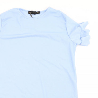 I SAW IT FIRST Womens Blue   A-Line  Size 8
