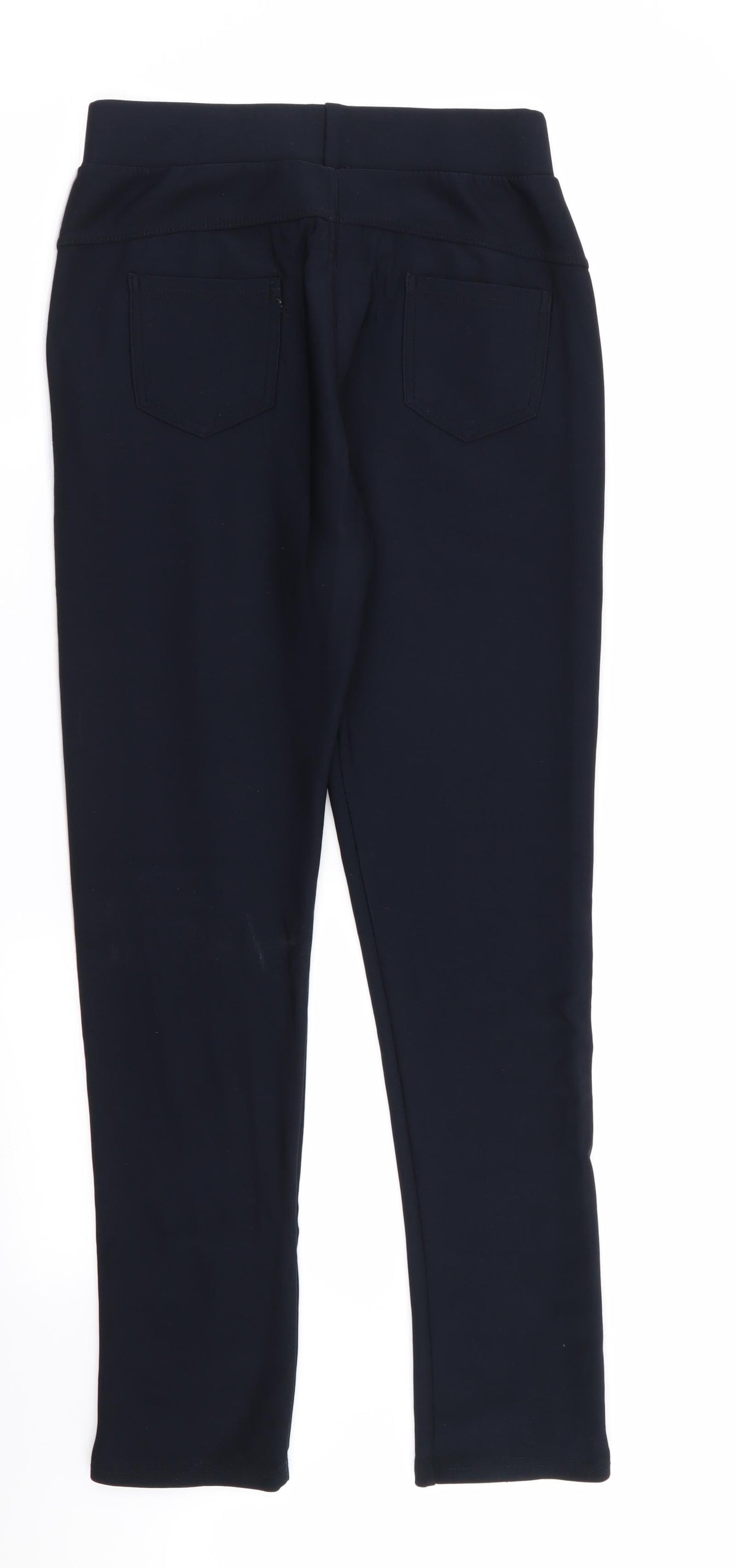 Womens UK Size M Preworn Regular Fit Jegging Blue Trousers