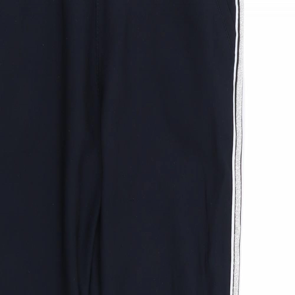 Womens UK Size M Preworn Regular Fit Jegging Blue Trousers