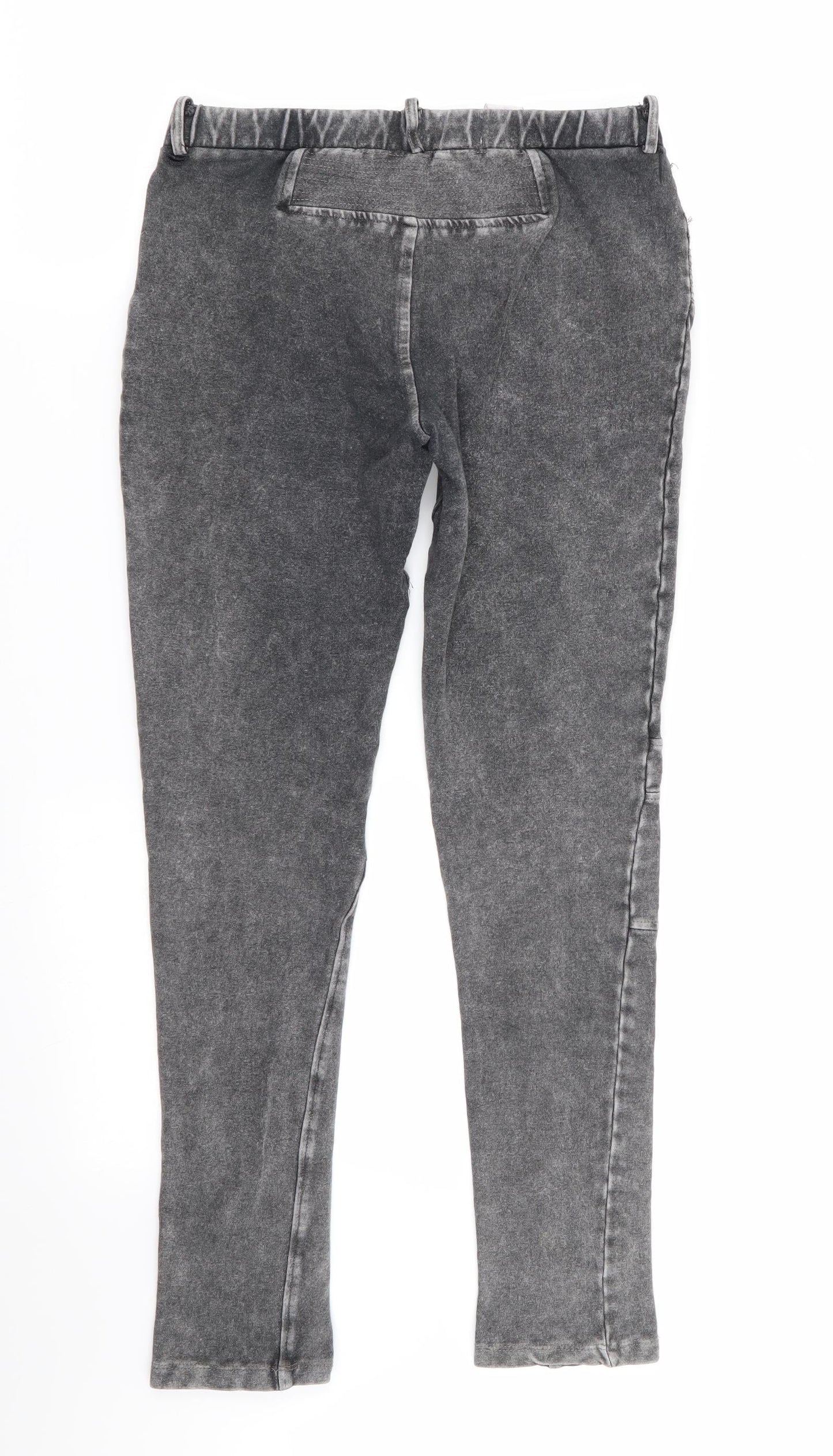 denim factory Womens Grey   Jegging Trousers Size M L27 in - Stretch waistband