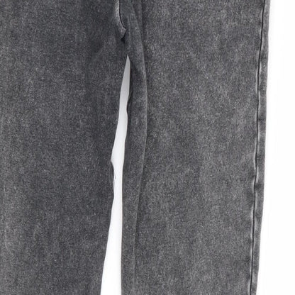denim factory Womens Grey   Jegging Trousers Size M L27 in - Stretch waistband
