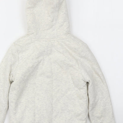 Nutmeg Girls Ivory   Full Zip Jumper Size 7-8 Years