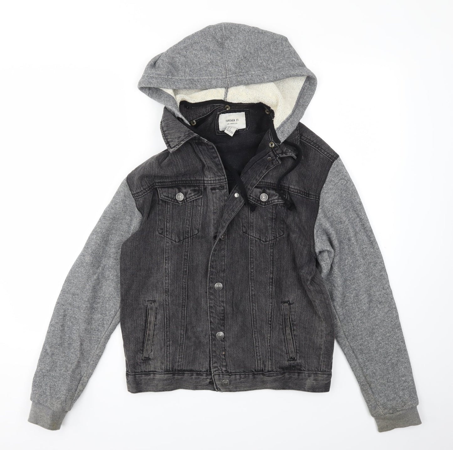 FOREVER 21 Womens Grey   Jacket Coat Size S