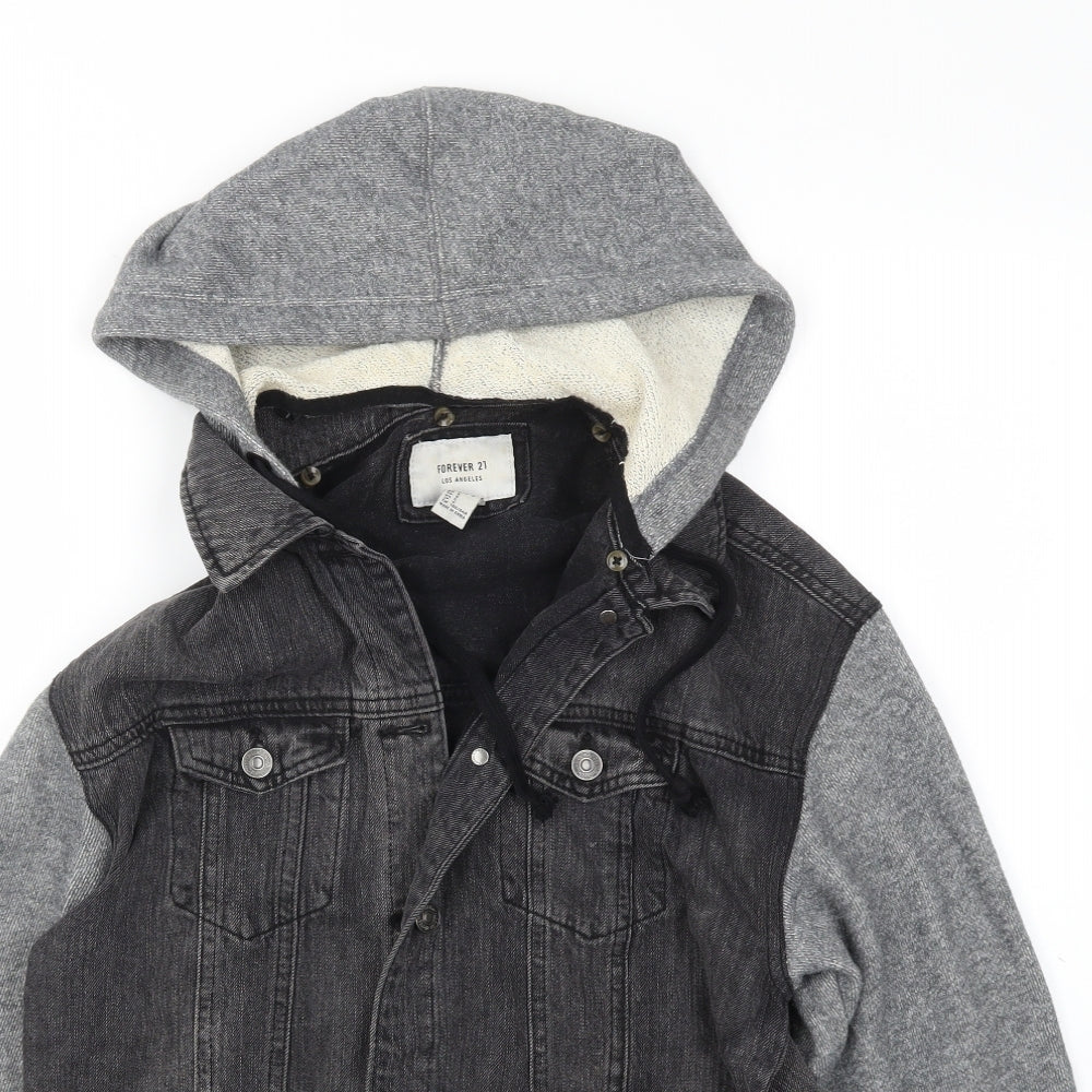 FOREVER 21 Womens Grey   Jacket Coat Size S