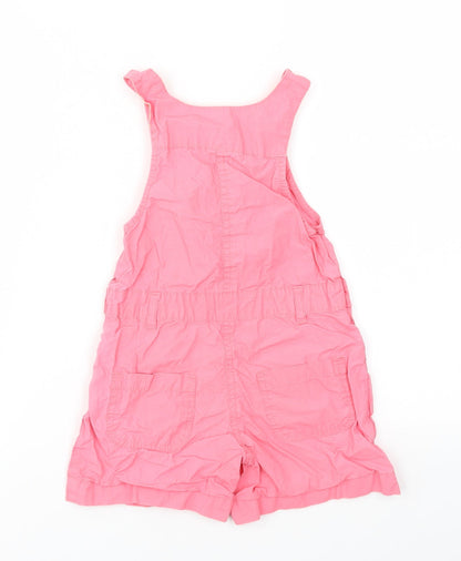 Girl2Girl Girls Pink   Dungaree One-Piece Size 2-3 Years