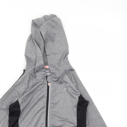Primark Girls Grey   Full Zip Jumper Size 8-9 Years
