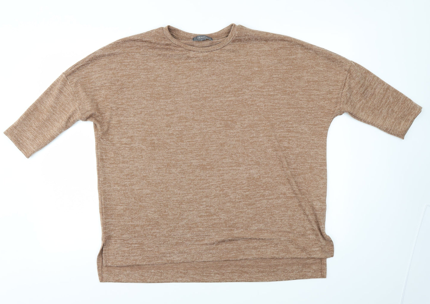 Primark Womens Brown   Basic T-Shirt Size S