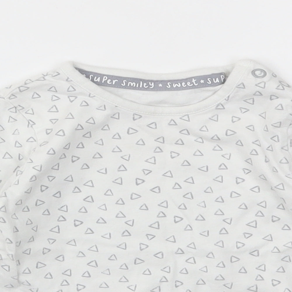 George Girls Multicoloured   Basic T-Shirt Size 9-12 Months