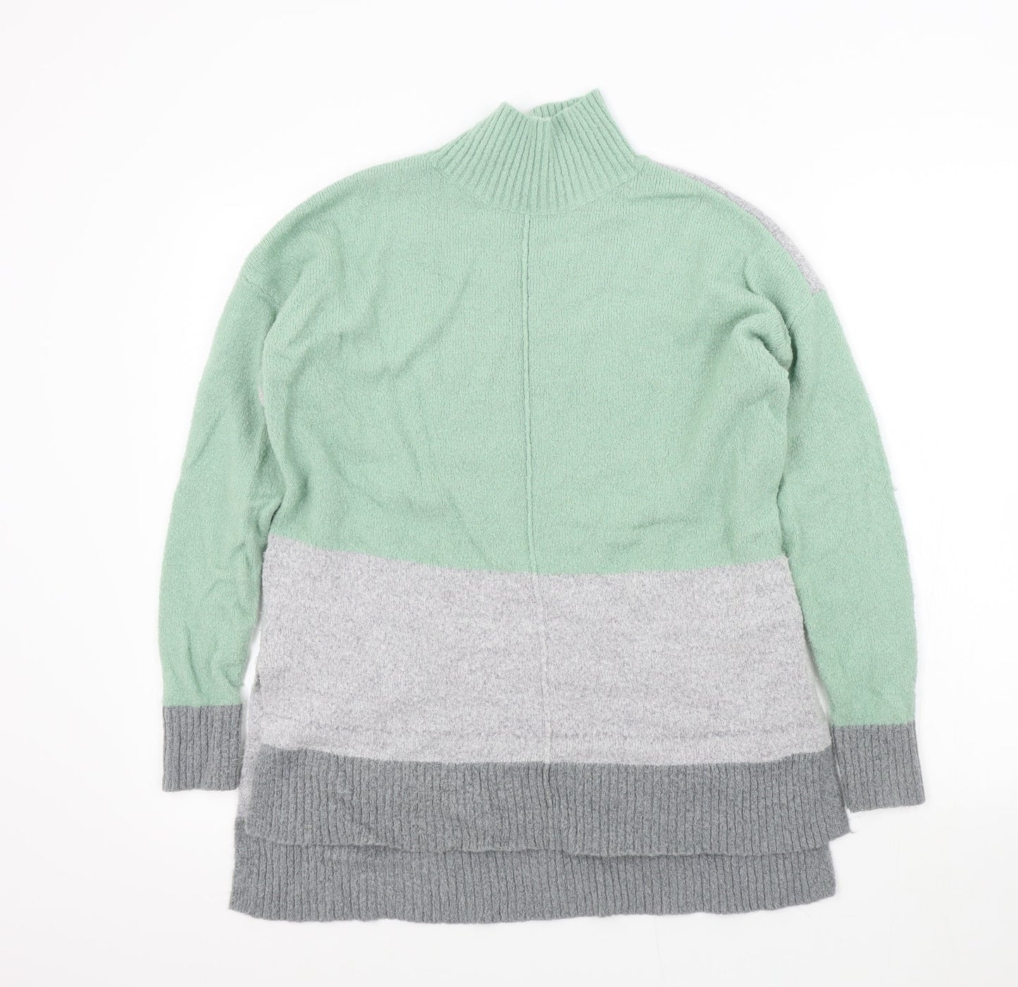Womens UK Size XS Oasis Green Pullover Jumper