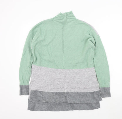 Womens UK Size XS Oasis Green Pullover Jumper