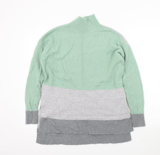 Womens UK Size XS Oasis Green Pullover Jumper