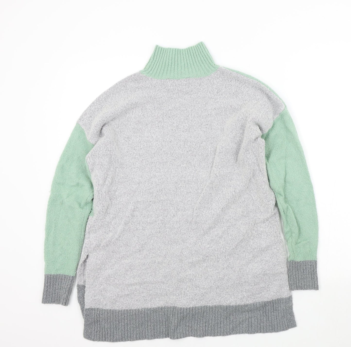 Womens UK Size XS Oasis Green Pullover Jumper