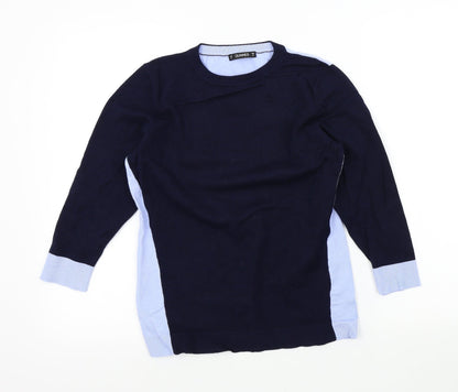 Womens UK Size M DUNNES Blue Pullover Jumper