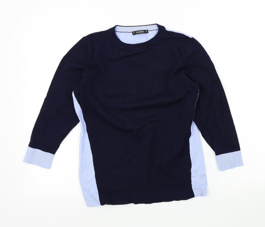 Womens UK Size M DUNNES Blue Pullover Jumper
