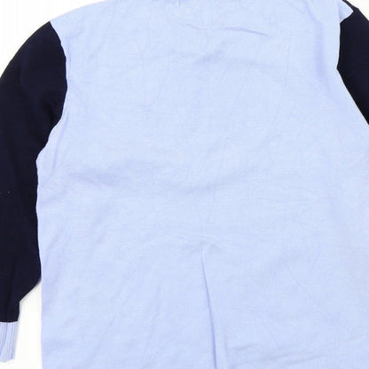 Womens UK Size M DUNNES Blue Pullover Jumper