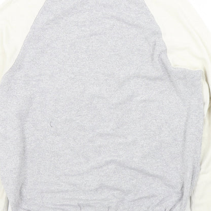 NEXT Womens Grey Solid  Top Pyjama Top Size 14