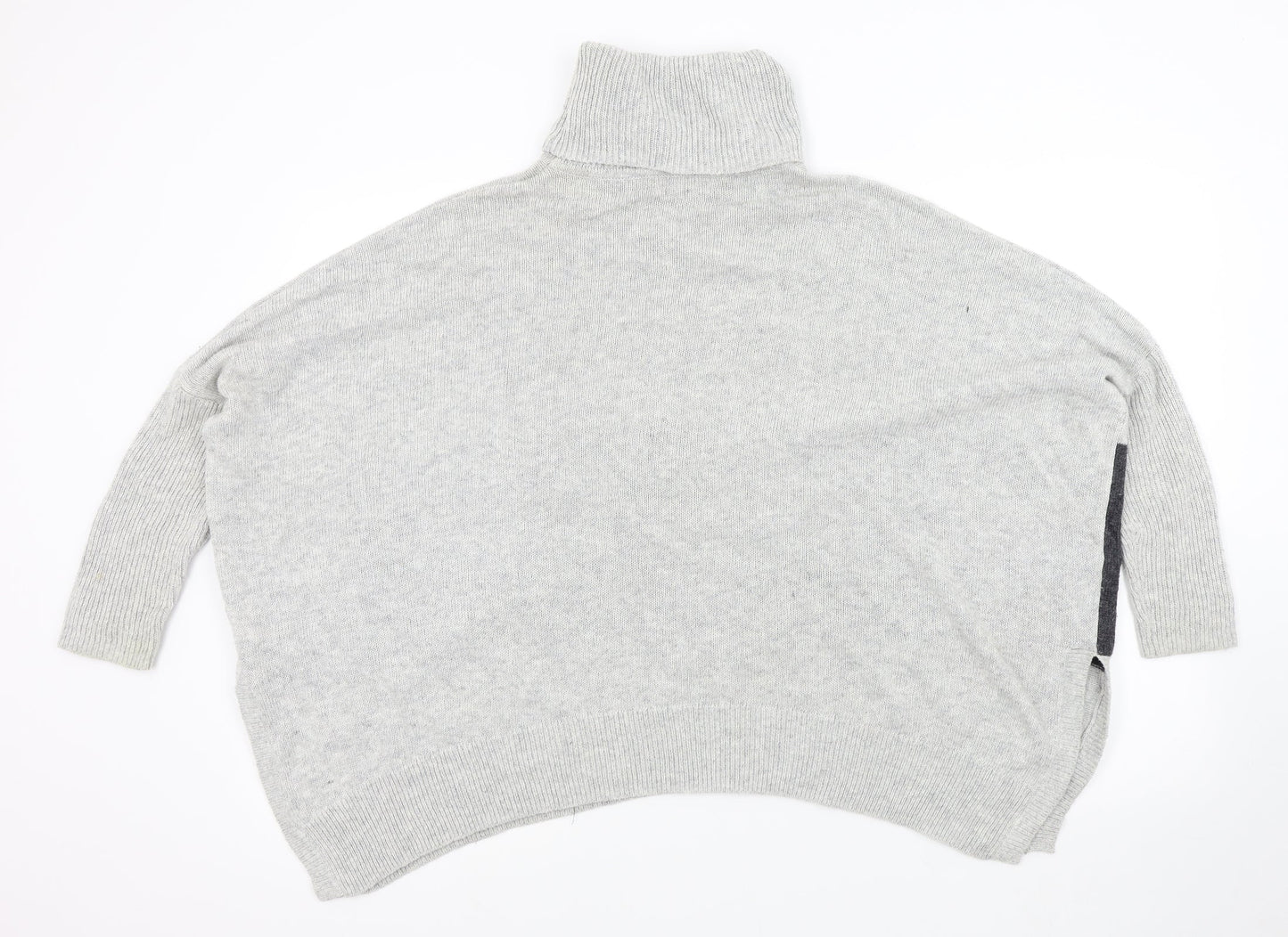 Womens UK Size M QED London Grey Pullover Jumper