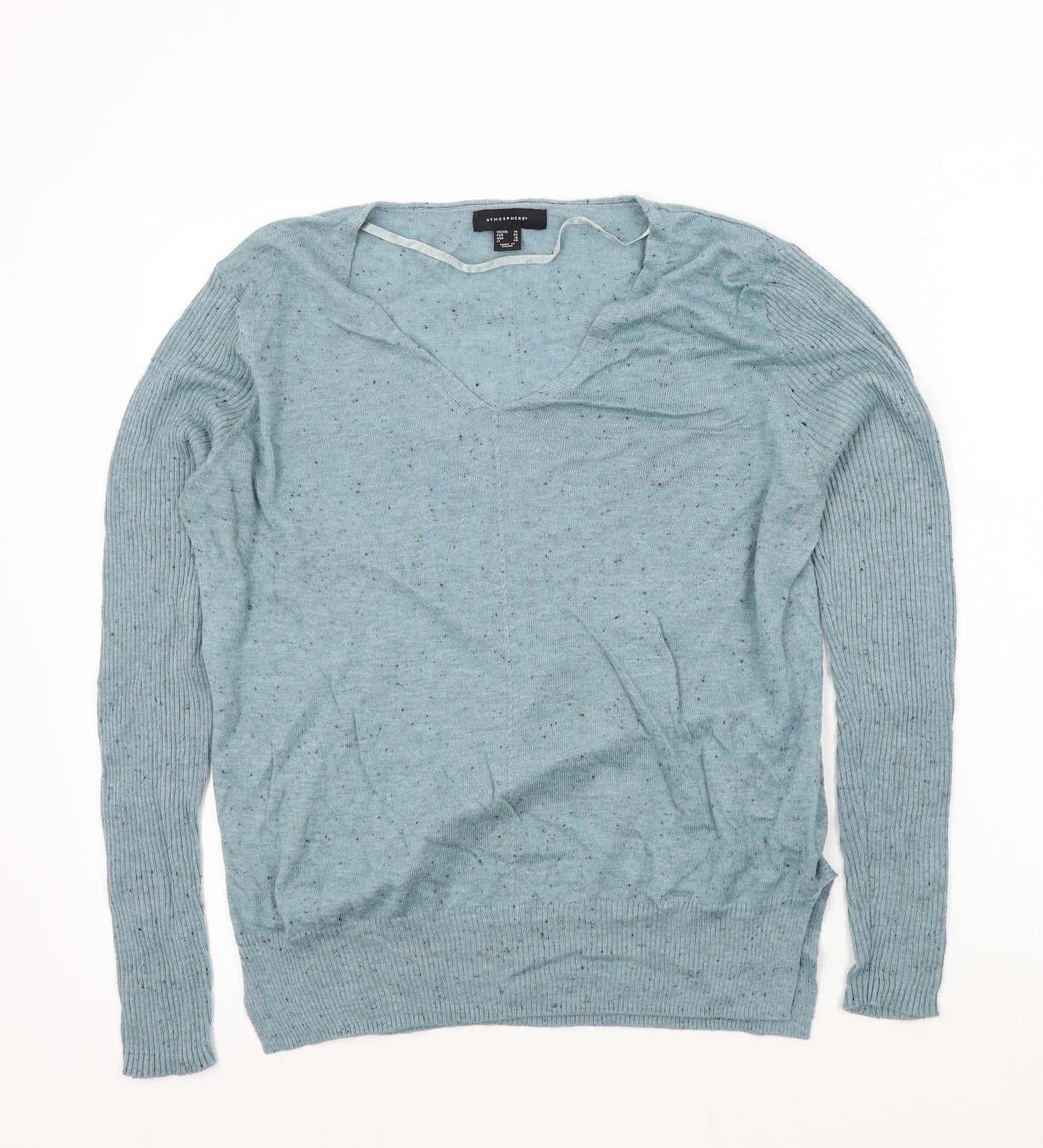 Primark Womens Blue   Pullover Jumper Size 14