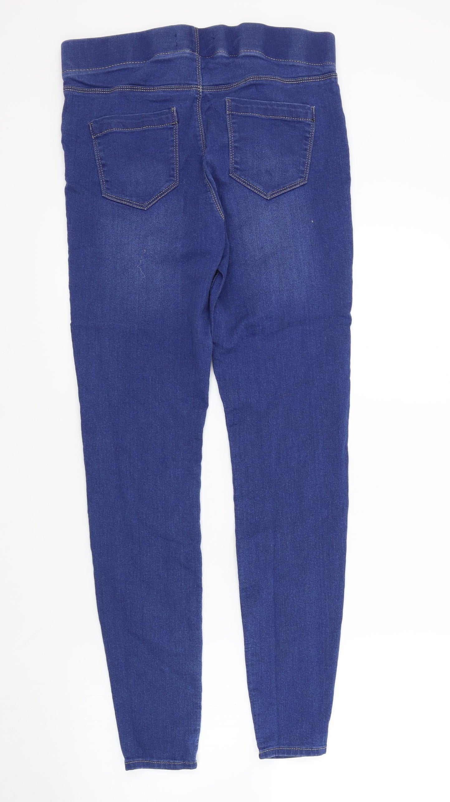 Womens UK Size 12 Papaya Extra-Slim Fit Skinny Blue Jeans