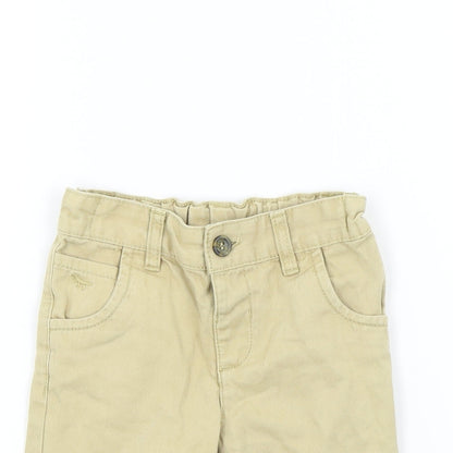 Nutmeg Boys Brown Colourblock  Cropped Jeans Size 18-24 Months