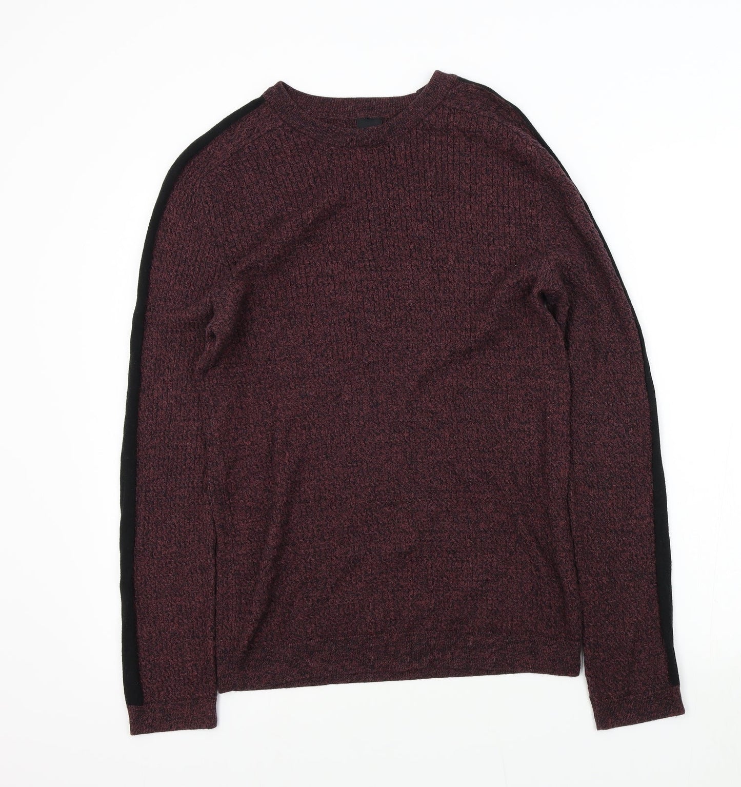 River Island Mens Purple   Pullover Jumper Size M