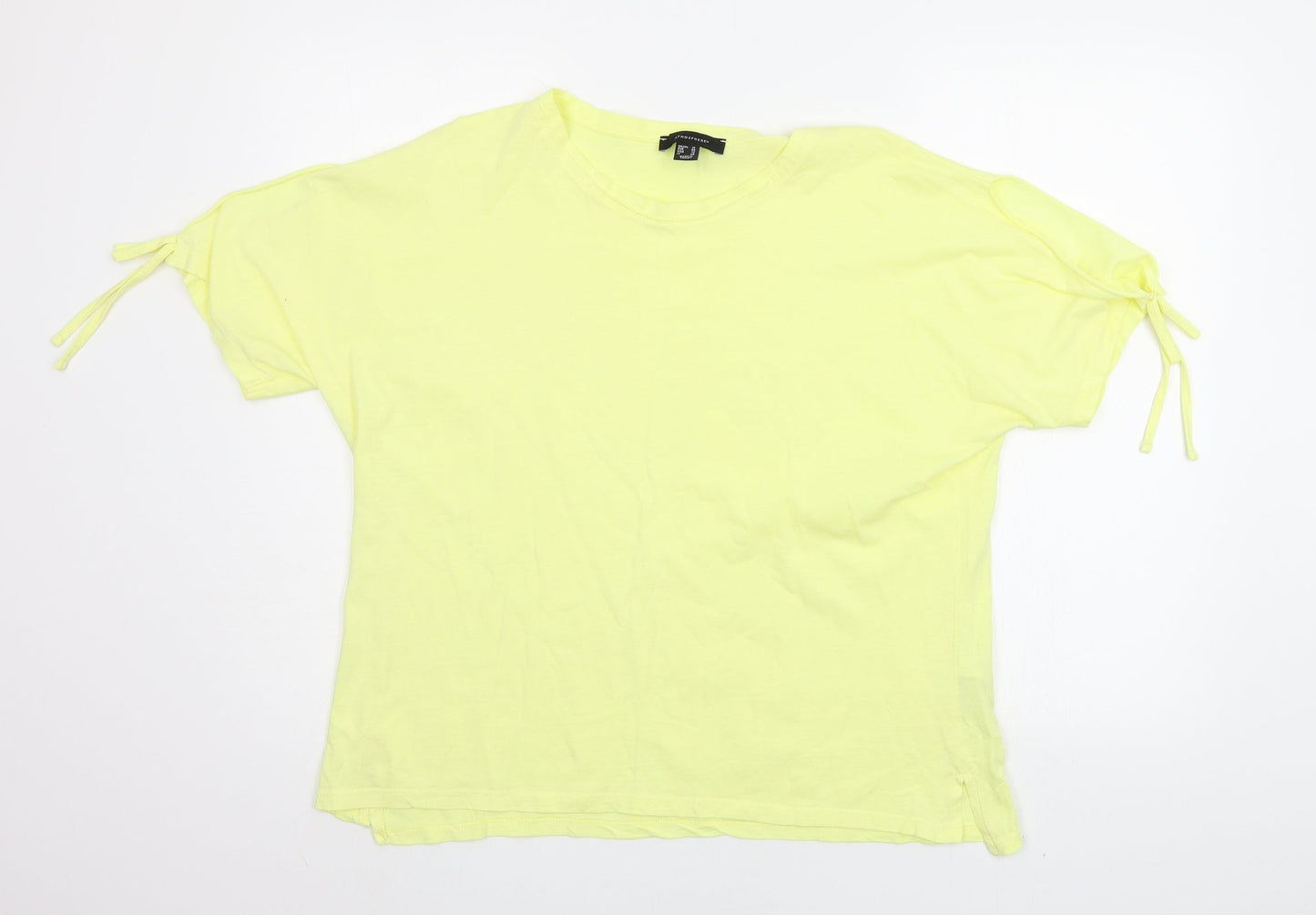 Atmosphere Womens Yellow   Basic T-Shirt Size 16