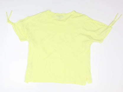 Atmosphere Womens Yellow   Basic T-Shirt Size 16