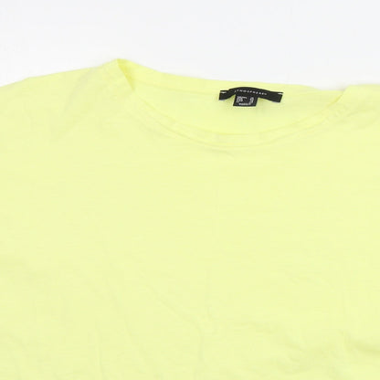 Atmosphere Womens Yellow   Basic T-Shirt Size 16