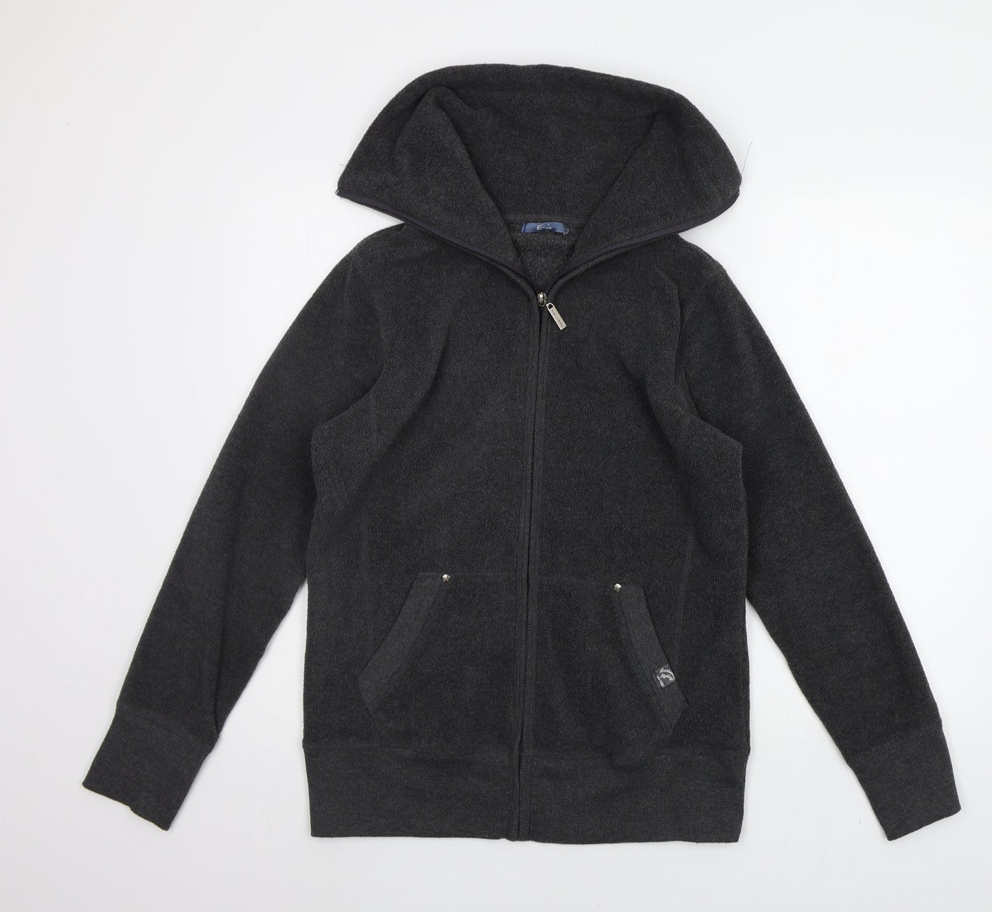Womens UK Size 12 evie Grey Full Zip Jumper