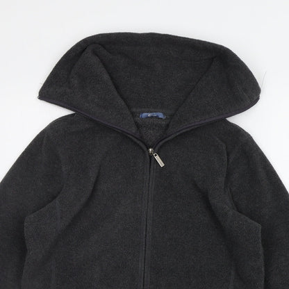 Womens UK Size 12 evie Grey Full Zip Jumper