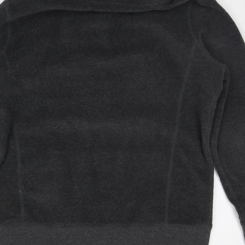 Womens UK Size 12 evie Grey Full Zip Jumper