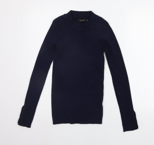 In Vogue Womens Blue   Pullover Jumper Size M