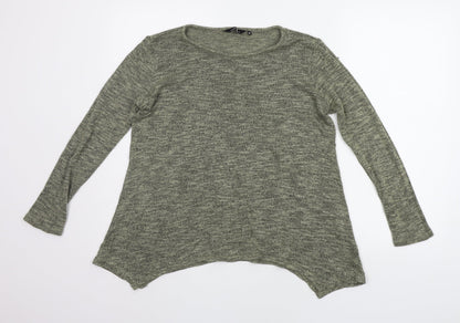 Womens UK Size 12 New Look Green Pullover Jumper