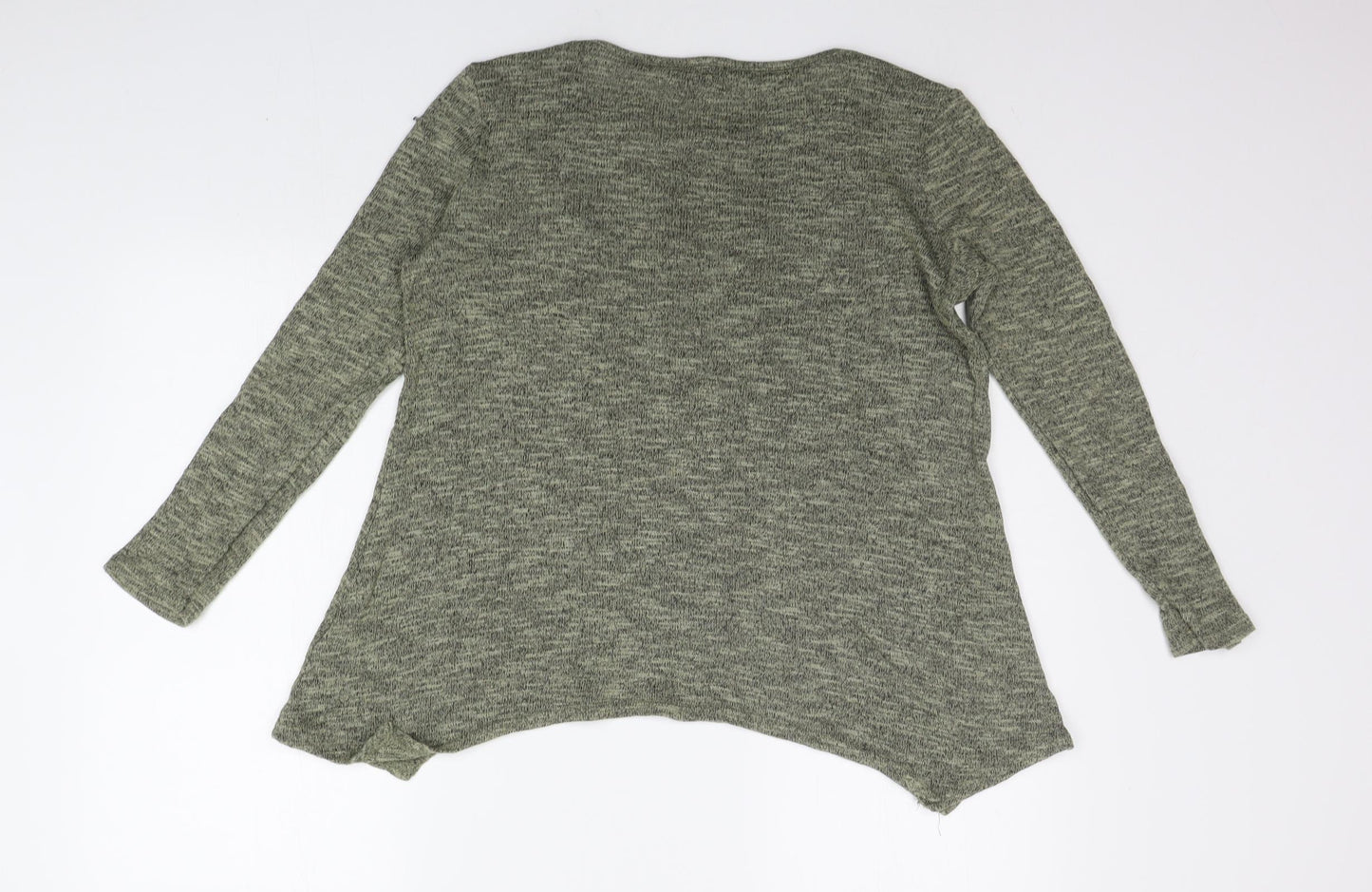 Womens UK Size 12 New Look Green Pullover Jumper