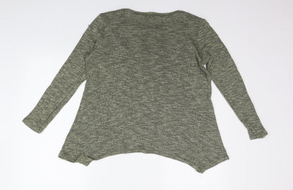 Womens UK Size 12 New Look Green Pullover Jumper