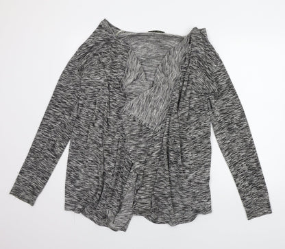 Womens UK Size 12 innocence Grey Cardigan Jumper