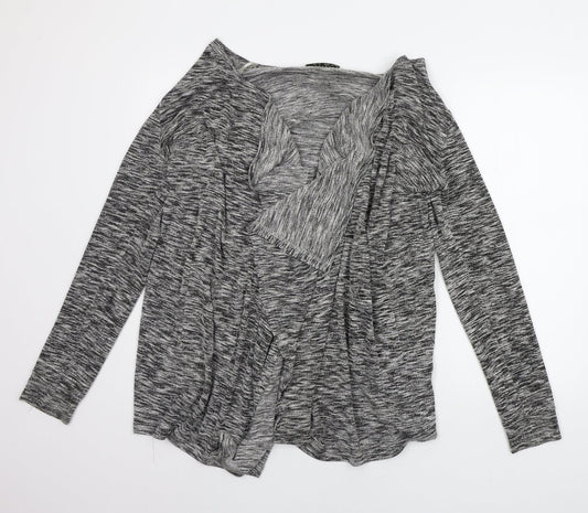 Womens UK Size 12 innocence Grey Cardigan Jumper